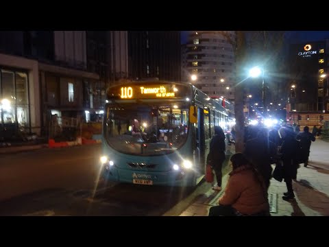 THRASH (Ex Arriva North West) Arriva Midlands 3805 MX61 AWP VDL SB200 Voith