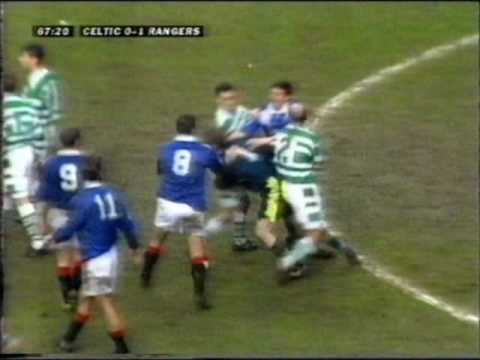 Celtic 0 - Rangers 1 - March 1997 - Hateley's Coming Home