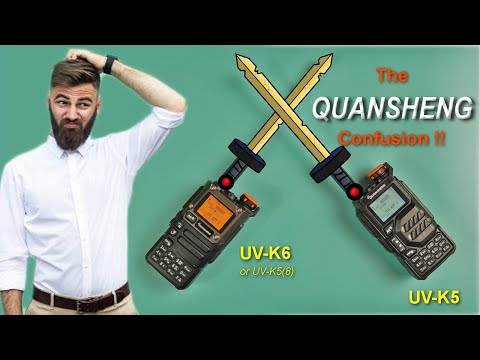Quansheng UV-K5 or UV-K6? What is the difference? What changed?