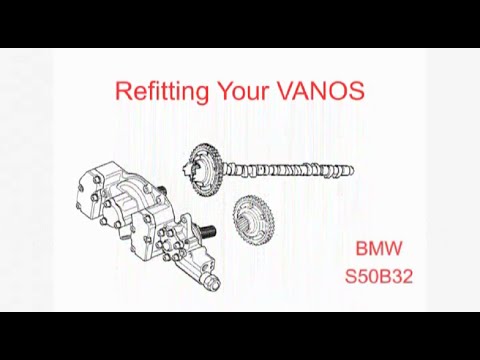 Refitting the VANOS & Diaphragm Springs on a BMW S50B32