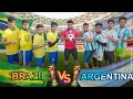 ব্রাজিল VS আর্জেন্টিনা || Brazil VS Argentina || Bangla Funny Video 2022 || Zan Zami