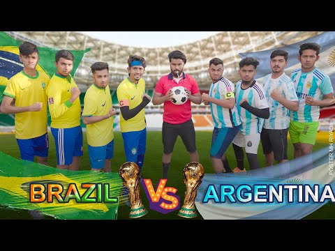 ব্রাজিল VS আর্জেন্টিনা || Brazil VS Argentina || Bangla Funny Video 2022 || Zan Zamin