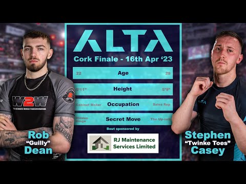 Alta 10 Cork Finale - Robert Deane v Stephen Casey