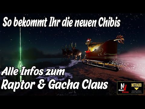 Alle Infos zum Gacha & Raptor Claus | So bekommt Ihr die neuen Chibis | Ark Winter Wonderland 5 2020