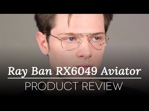 Ray-Ban Glasses Review - Ray Ban RX6049 Aviator