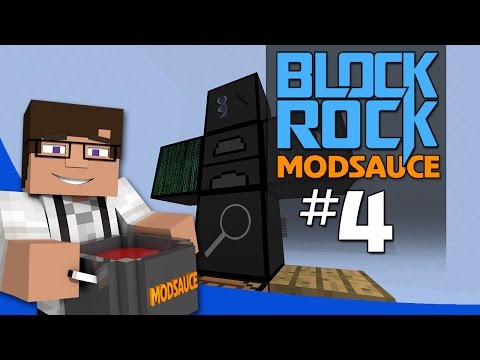 BlockRock: MOD SAUCE || EP4 - GENETICS!! || Minecraft Mods