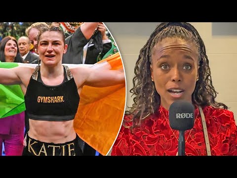 MASTERCLASS! Natasha Jonas REACTS TO 'DOMINATING' Katie Taylor VICTORY vs Serrano!