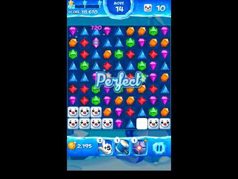 Jewel Pop Mania:Match 3 Puzzle Level 102 ( Ice Cream Town Episode ) - Walkthrough ( No Booster )
