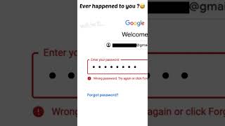 Ever happened to you during google login 😅😂 funny short video JFF animation #shorts #indianmemes