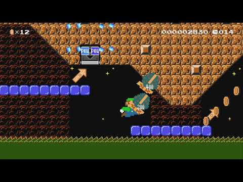 20 Seconds: Mega Mario Smashdown by bruhhhhhh - Super Mario Maker 2 - No Commentary 1bu