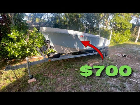 Budget Boat Restoration! Mako 20ft Classic