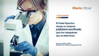 Hoy en el Diario Oficial • 15 de octubre 2025