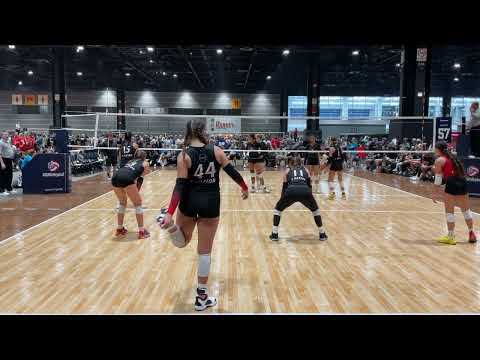 14U Open USAV Nationals Club V vs. Forza (W 2-1) - Libero