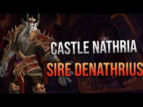 Sire Denathrius Voice 9.0 - Final boss Castle Nathria