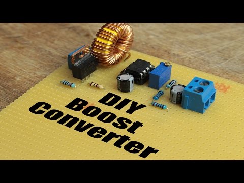 DIY Boost Converter || How to step up DC voltage efficiently Video