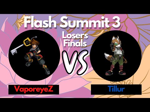 AFM TillurMan (Fox) vs SC VaporeyeZ (Sora) - SSF2 Losers Finals - Flash Summit 3