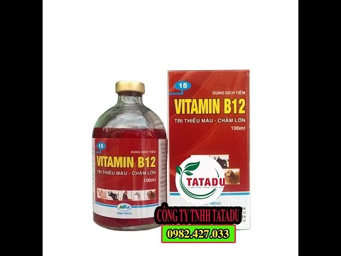 VITAMIN B12 – GIẢI ĐỘC VÀ TĂNG SỨC ĐỀ KHÁNG CHO CÂY