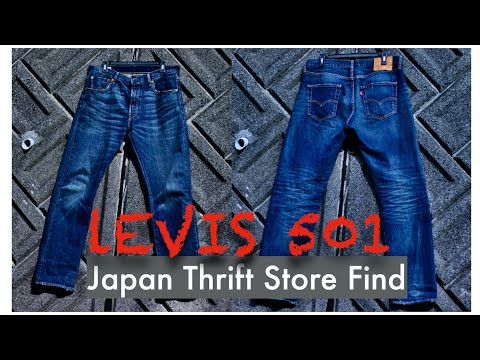 Vintage 501 Levis | Thrift Store Find