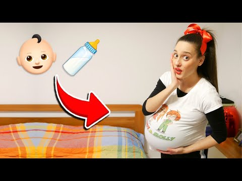 Rebby thinks she's pregnant - prank on Molly