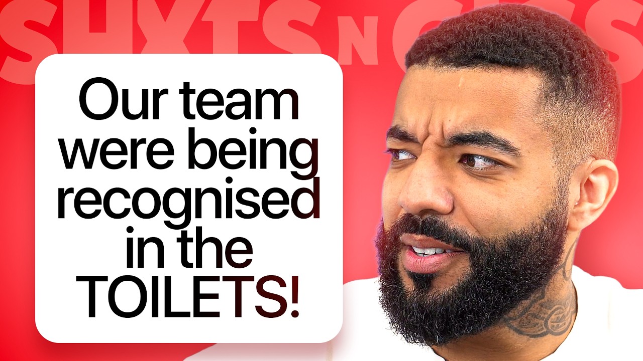 FAN SPOTTED US IN THE TOILETS?