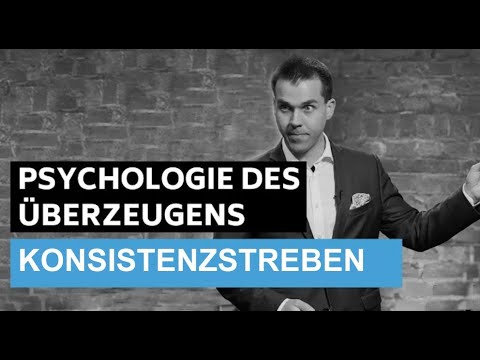 Wer A sagt muss… | Mark T. Hofmann über die Psychologie des Überzeugens und kognitive Dissonanz