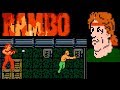 Rambo (NES) video game version | full game completion session 🎮