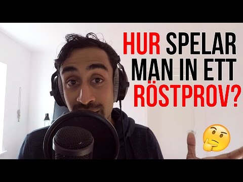 Hur spelar man in ett röstprov? | #1man20voices