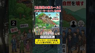 【自民党の茶番】メガソーラー新ルール発表も、国民の怒りと完全にズレていた件 #shorts