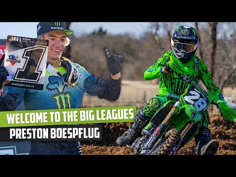 Welcome to the big Leagues Preston Boespflug