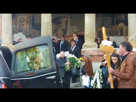 Olga Tudorache, condusă cu aplauze pe ultimul drum