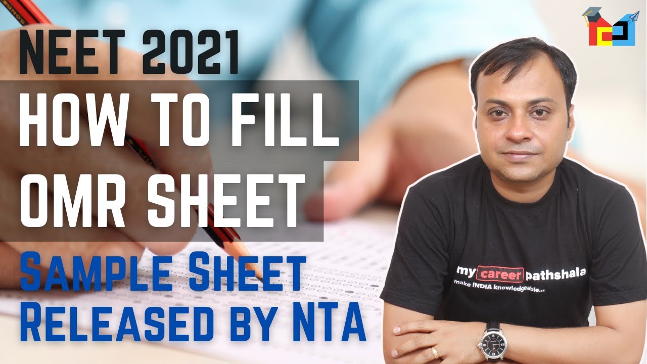 NEET 2021 OMR SHEET SAMPLE RELEASED BY NTA