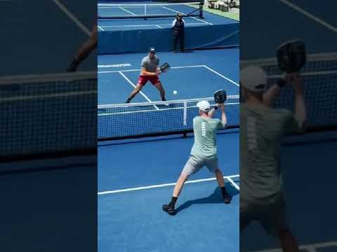 Pickleball firefight!