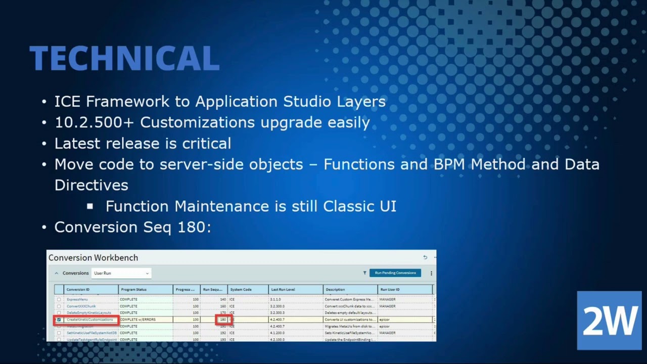 Epicor Kinetic: Leveraging the ICE Framework