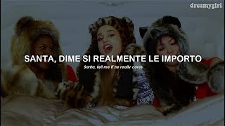 Ariana Grande - Santa Tell Me [letra + lyrics] [sub. español] *feliz navidad, tqm*