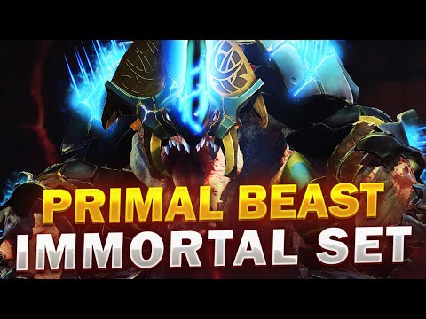 Primal Beast Prestige Immortal Set Age of Attrition - TI11 Battle Pass