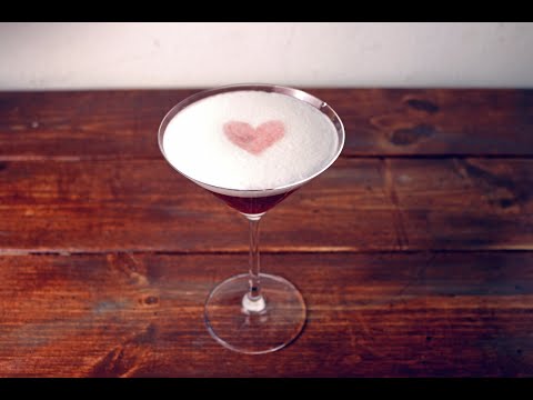 Hearts on a Cloud Cocktail - The Drink to Impress Any Date