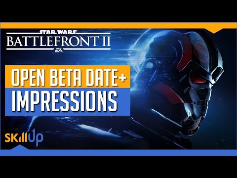 Star Wars Battlefront 2 | Open Beta Dates & Hands On Impressions Video