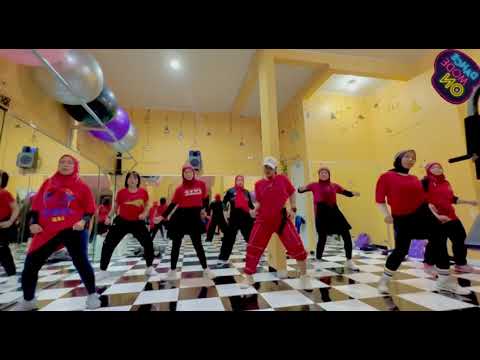 JERICHO REMIX - INIKO , DJ TONY 438 (DANCEHALL) | ZUMBA DANCE | CHOREO | ZIN DEWI (DEWONG)