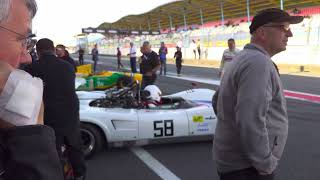 Classic GP in Assen 2024 F1 Legends startup in box