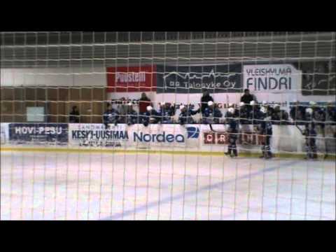 25.10.2014 - Bewe TuusKi-Red Ducks ottelun maalikooste