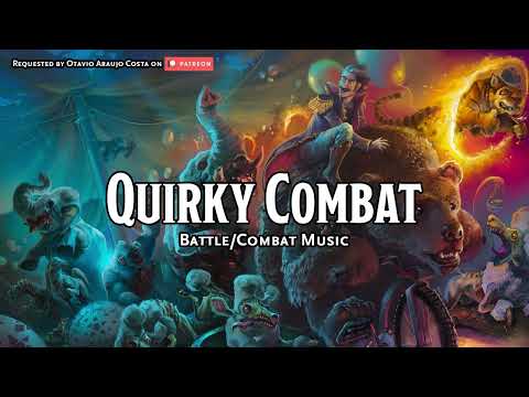 Quirky Combat | D&D/TTRPG Battle/Combat/Fight Music | 1 Hour