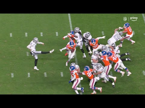 Blocked Punt! Denver's special teams makes big play