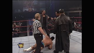 Farooq stops Nation of Domination from Bashing Rocky Maivia (The Rock) 1997 (WWF)