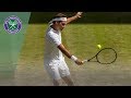 Jay Clarke vs Roger Federer Wimbledon 2019 Second Round Highlights