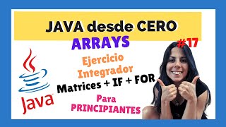 ☕ Ejercicio en Java: MATRICES + IF + FOR 🔲 | JAVA para PRINCIPIANTES |🔲 | CURSO COMPLETO 2022 🚀| #17