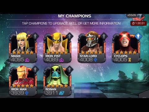 Ranking Up All of My 5-Star Heroes | Marvel Contest of Champions