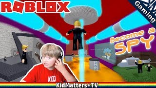 Becoming a kid spy and inflitrating Dr.Mad's Lair, watch out for Hot Lava | Roblox[KM+Gaming S01E50]