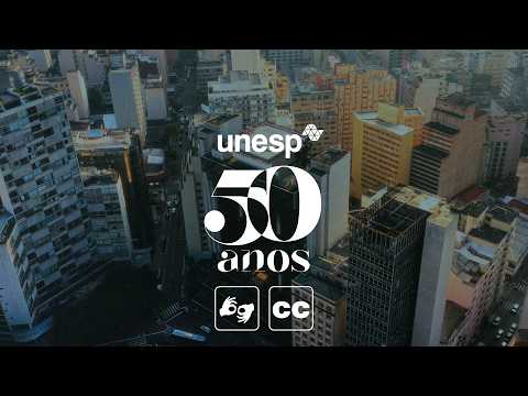 Vídeo institucional 50 anos da Unesp (versão com Libras e com legendas)