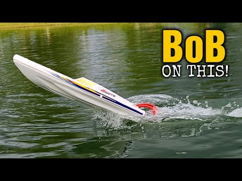 New Found Stability Prototype Rc Boat Testing - Water Bobber  Fast Rc Boat