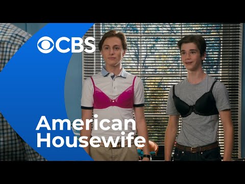 Oliver and Cooper Try On Bras | American Housewife | CBS